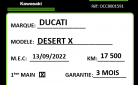 DUCATI DESERTX