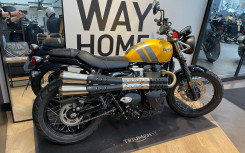 TRIUMPH SCRAMBLER 900 - BRIDEE A2 - 07/2024 - OCCASION - 1100 KMS