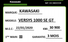 KAWASAKI VERSYS 1000 SE GRAND TOURER