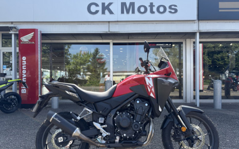 HONDA NX500 ABS COLORIS ROUGE
