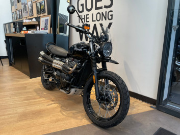 TRIUMPH SCRAMBLER 900 - BRIDEE A2 - 3900 KMS - OCTOBRE 2024 - 1 ERE MAIN